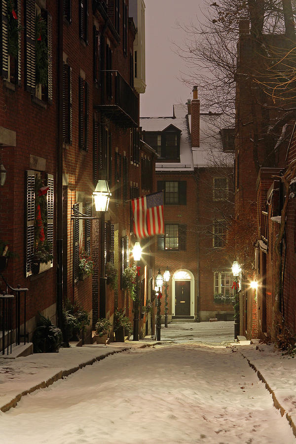 Winter Photograph - Chilly Boston by Juergen Roth