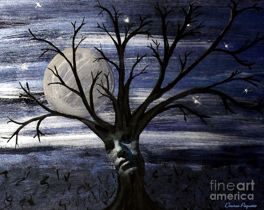 Chilly Eve Painting by Desiree Paquette