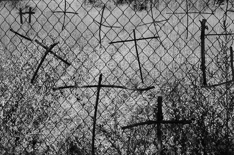 Chimayo Crosses  Photograph by David Gordon