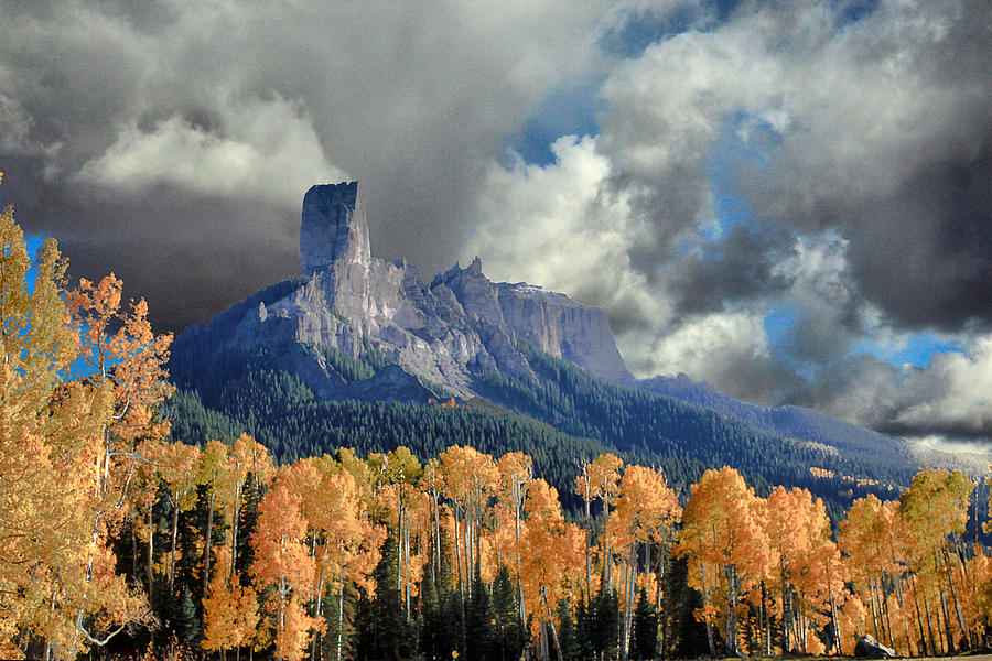 Nature Photograph - Chimney Rock by David Kehrli
