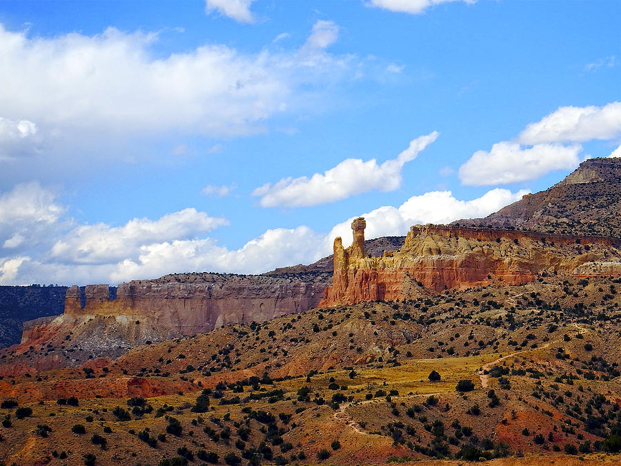 Chimney Rock Ghost Ranch New Mexico Photograph by Kurt Van Wagner
