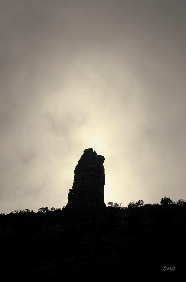 Chimney Rock III Toned Photograph by David Gordon