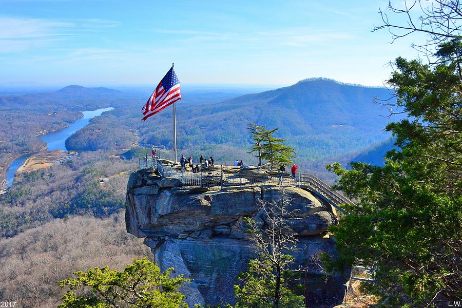 Chimney Rock State Park NC Photograph by Lisa Wooten Photography