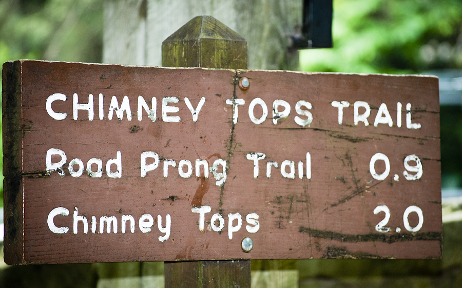Chimney Tops Trail Photograph by Christi Kraft