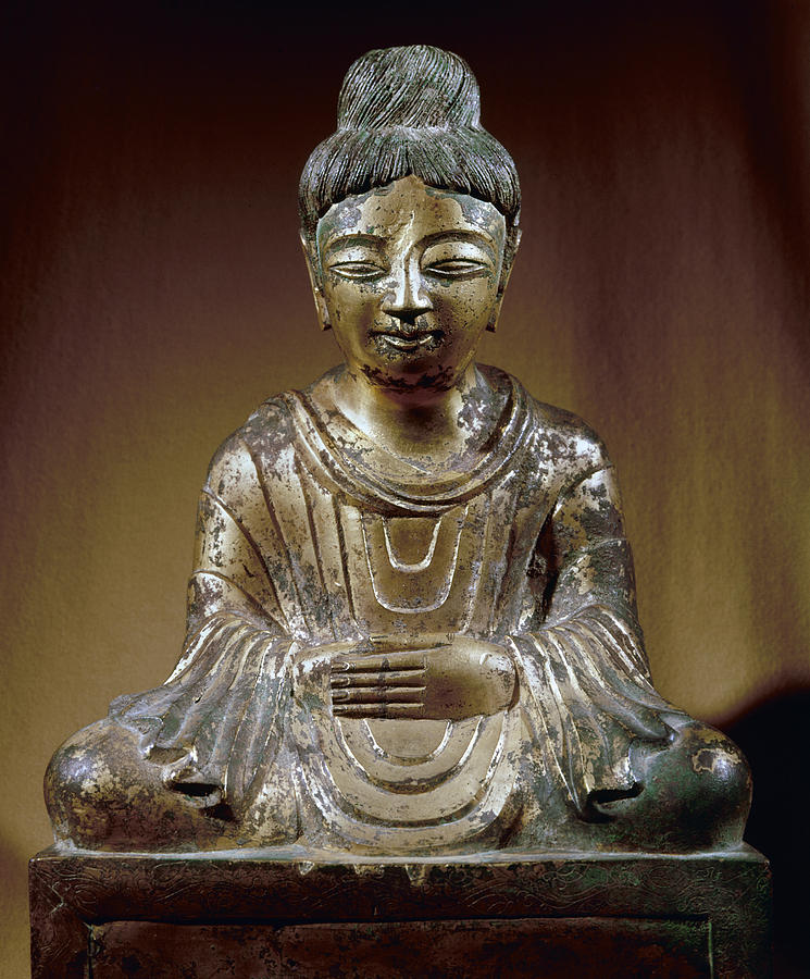 China: Bronze Buddha Photograph by Granger - Fine Art America