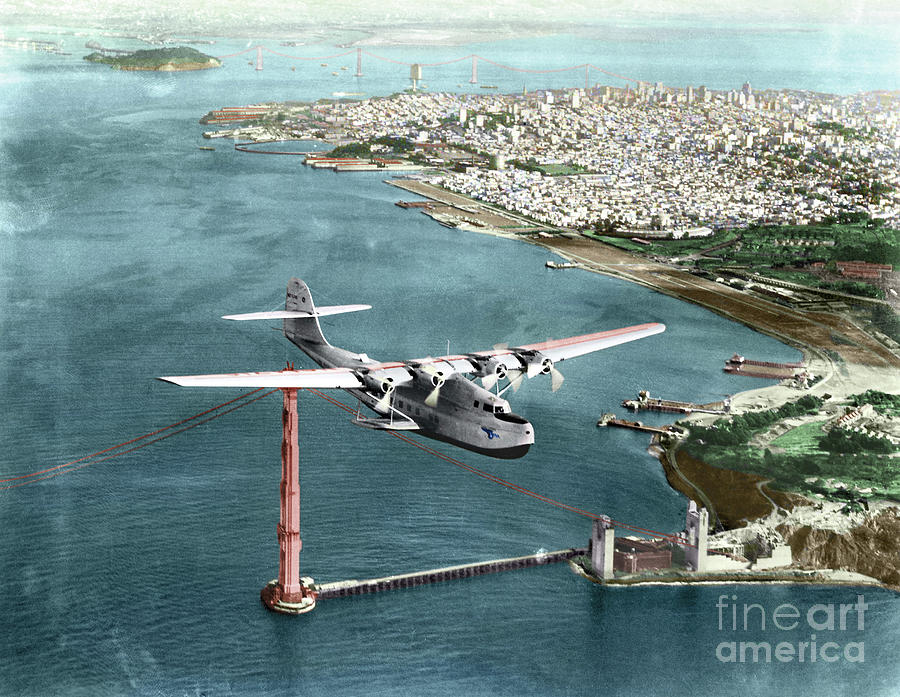 China Clipper, 1935 Photograph by Granger