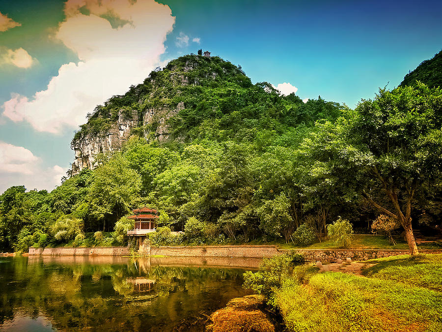 China Guilin landscape scenery photography-12 Photograph by Artto Pan
