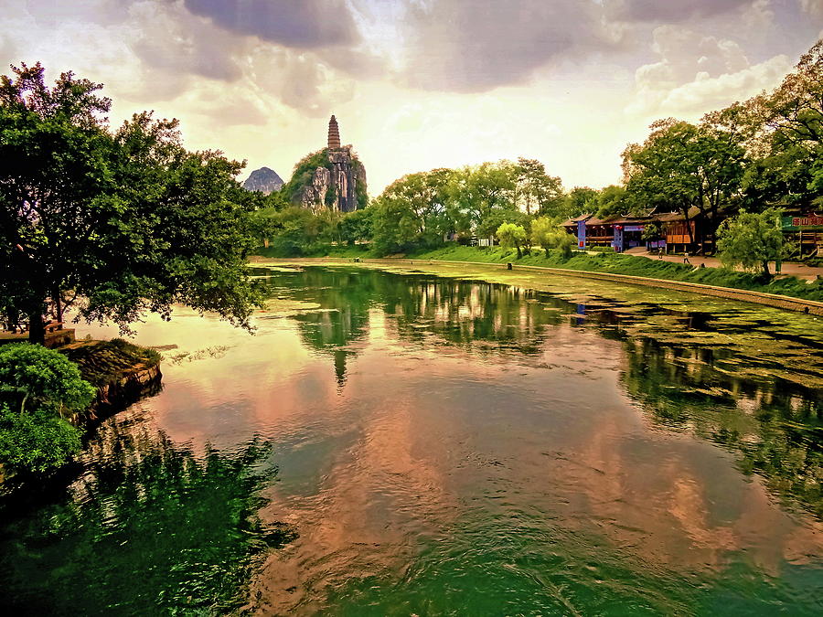 China Guilin landscape scenery photography-1 Photograph by Artto Pan