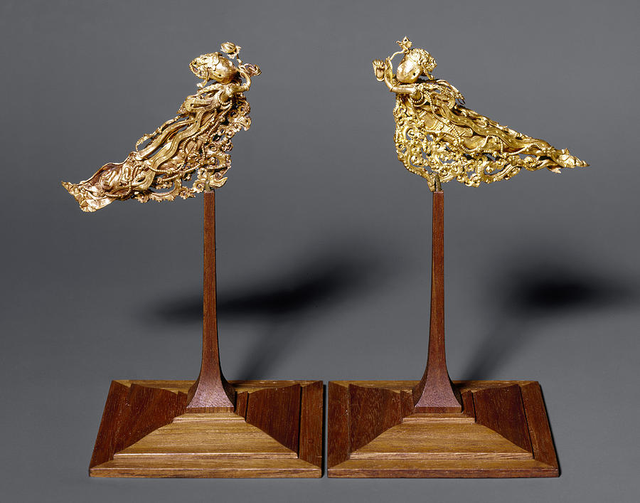 China: Headdress Ornament Photograph by Granger China: Headdress Ornament Photograph by Granger
