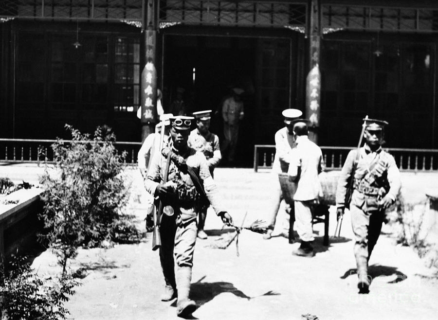 China Royalist Coup 1917 Photograph by Granger