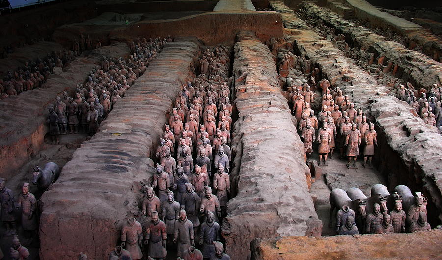  China - Terra Cotta Warriors Photograph by Jacqueline M Lewis
