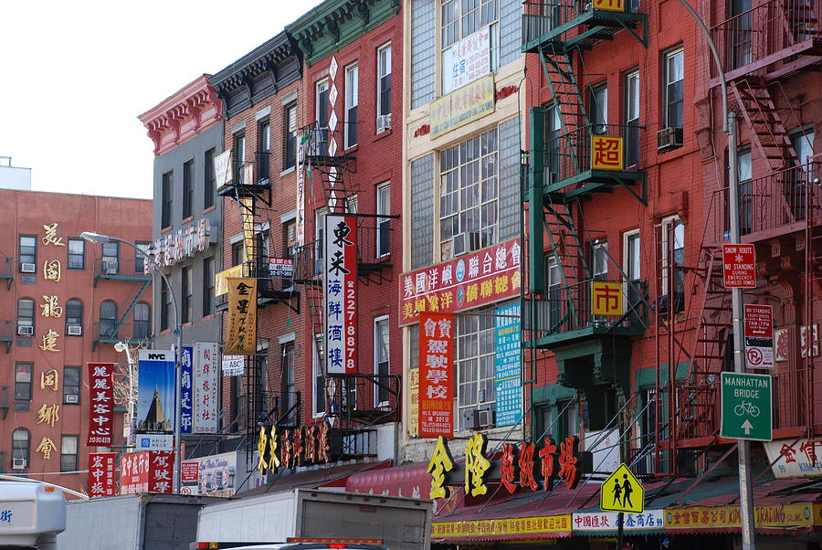 China Town Buildings Photograph by Rob Hans