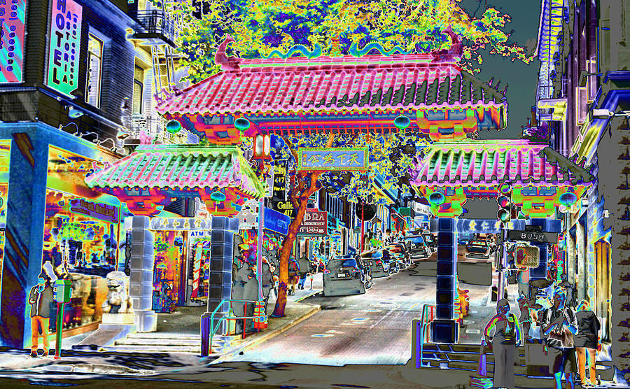 China Town  Entrance Photograph by Tom Kelly