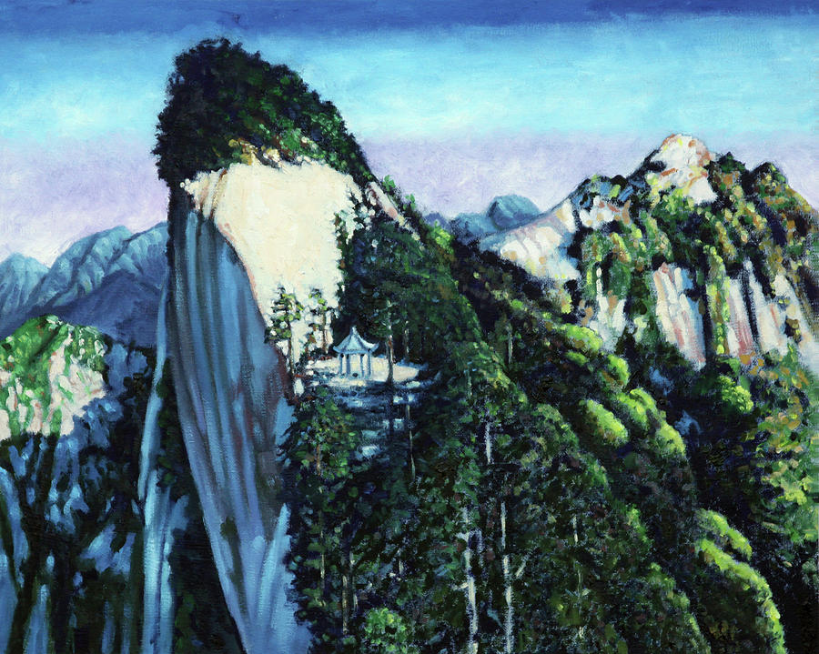 Chinas Mountains 1 Painting by John Lautermilch