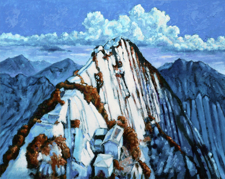 Chinas Mountains 2 Painting by John Lautermilch