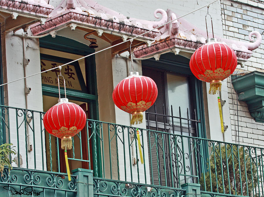 San Francisco Photograph - Chinatown by David Salter
