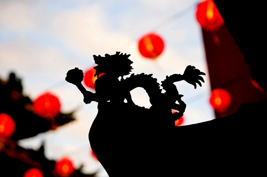 Chinatown Dragon Photograph by Dean Harte