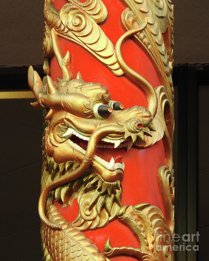 Chinatown Dragon No.1 Photograph by Scott Cameron