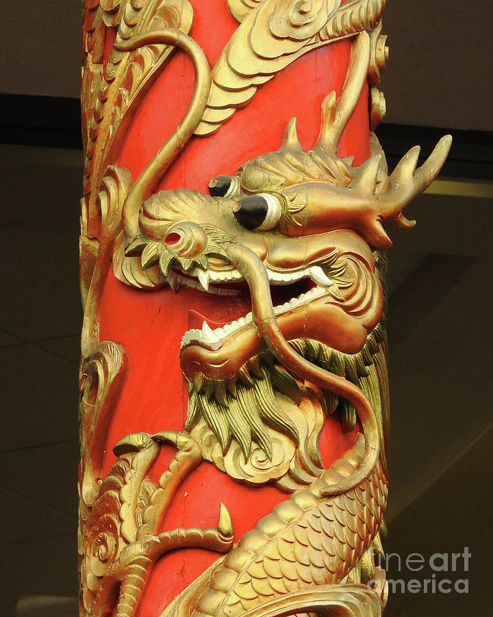 Chinatown Dragon No.2 Photograph by Scott Cameron
