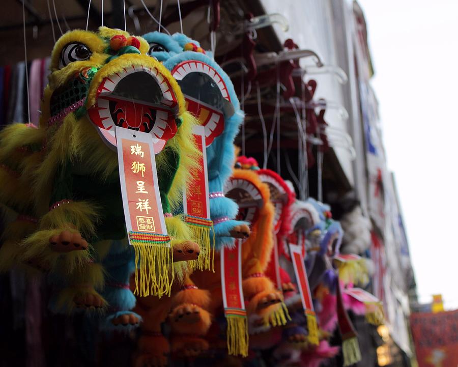 Chinatown Dragons Photograph