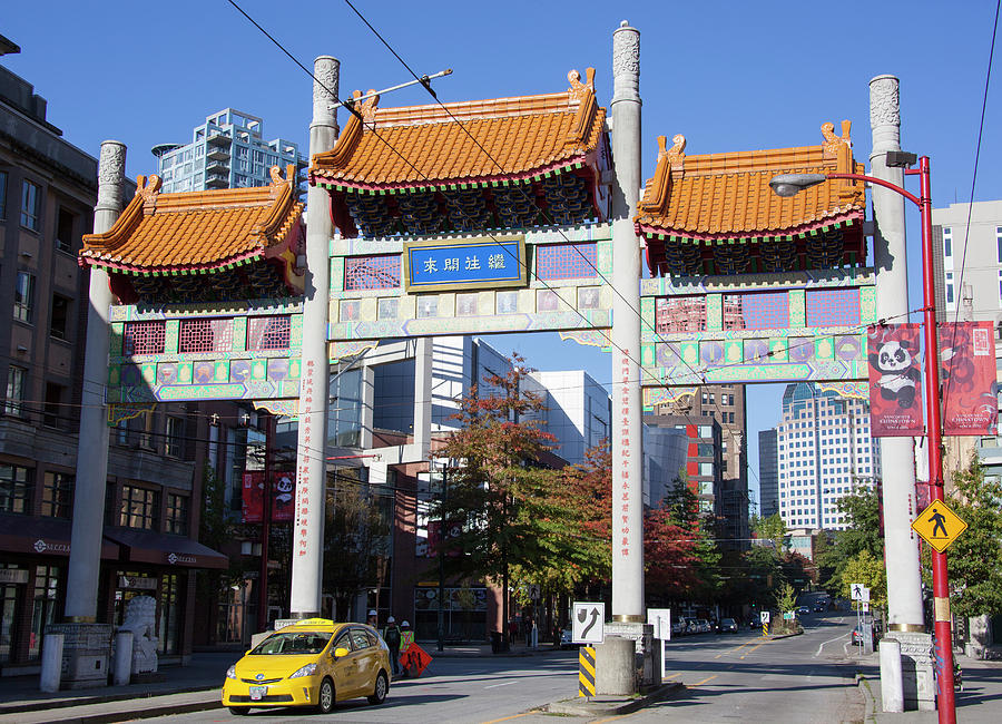 Chinatown Gates Photograph by Ramunas Bruzas