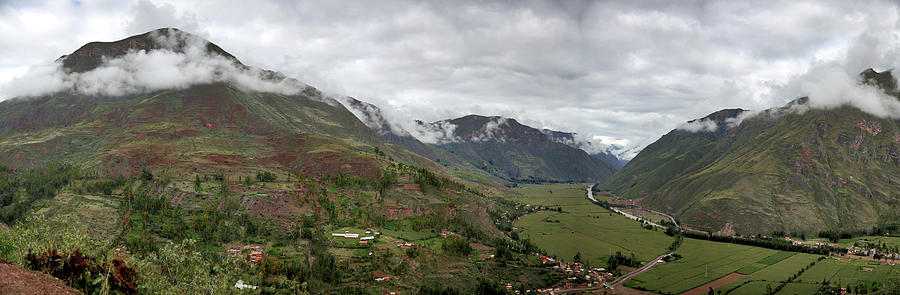 Chinchero District of Peru Panorama Photograph by John Haldane