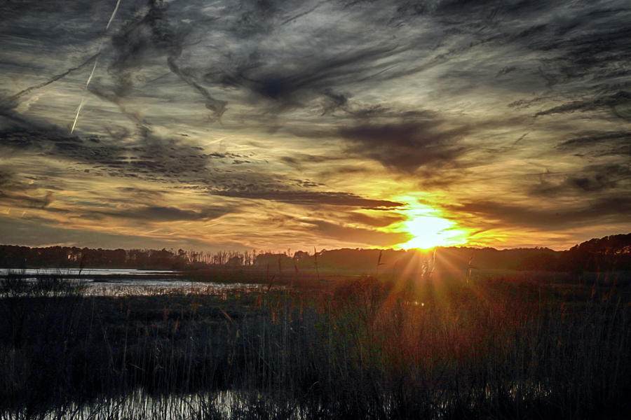 Chincoteague Sunset Photograph by Travis Rogers