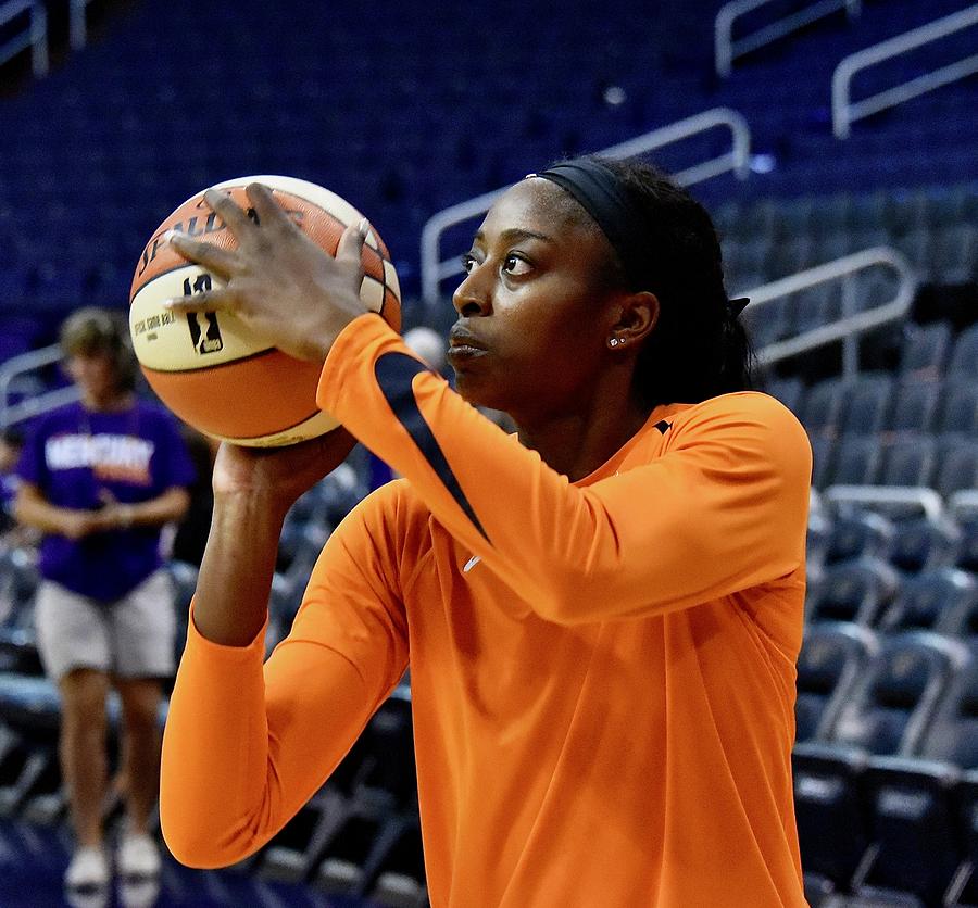 Wnba Photograph - Chine Ogwumike by Devin Millington Wnba Photograph - Chine Ogwumike by Devin Millington