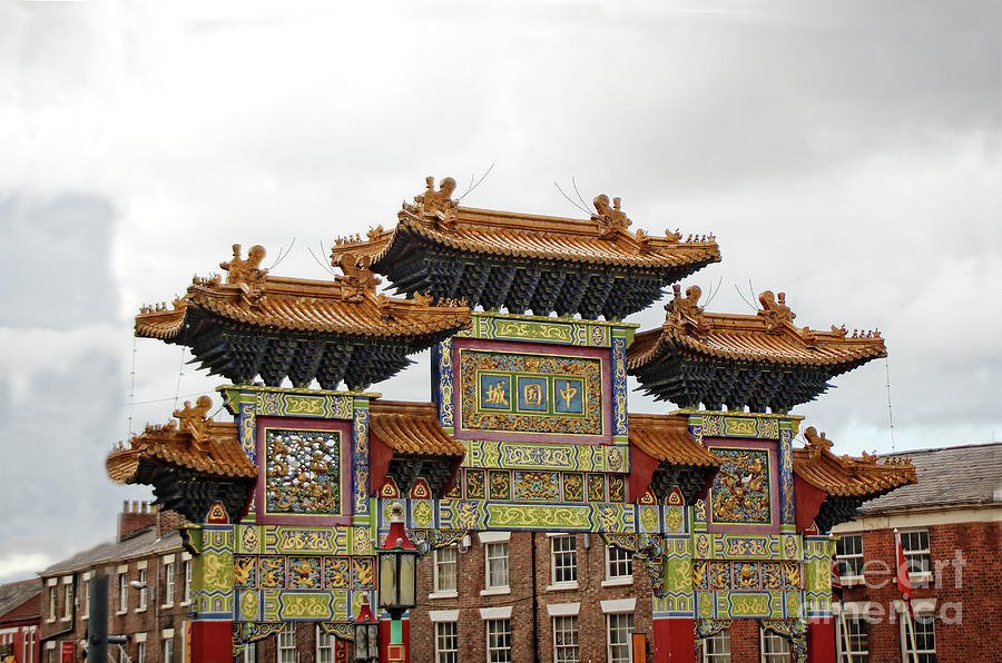 Chinese Arch in Chinatown Photograph by Doc Braham