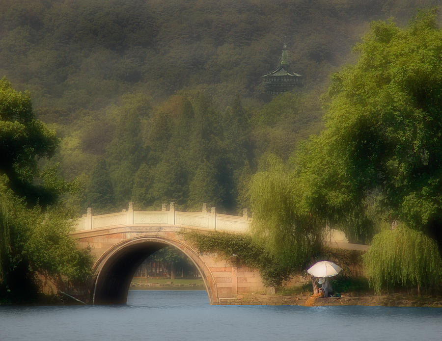 Chinese Bridge Photograph by Harry Spitz