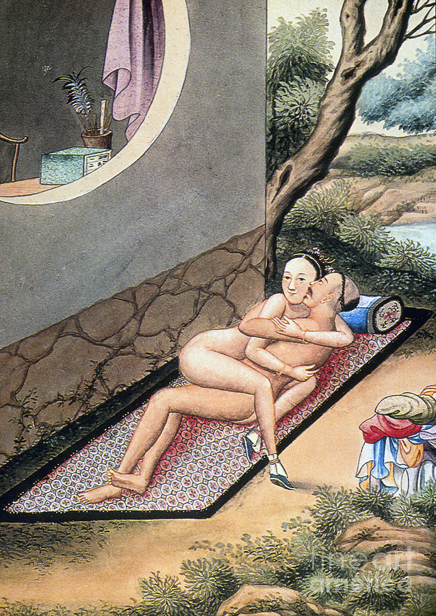 Chinese Eroticism Painting by Granger