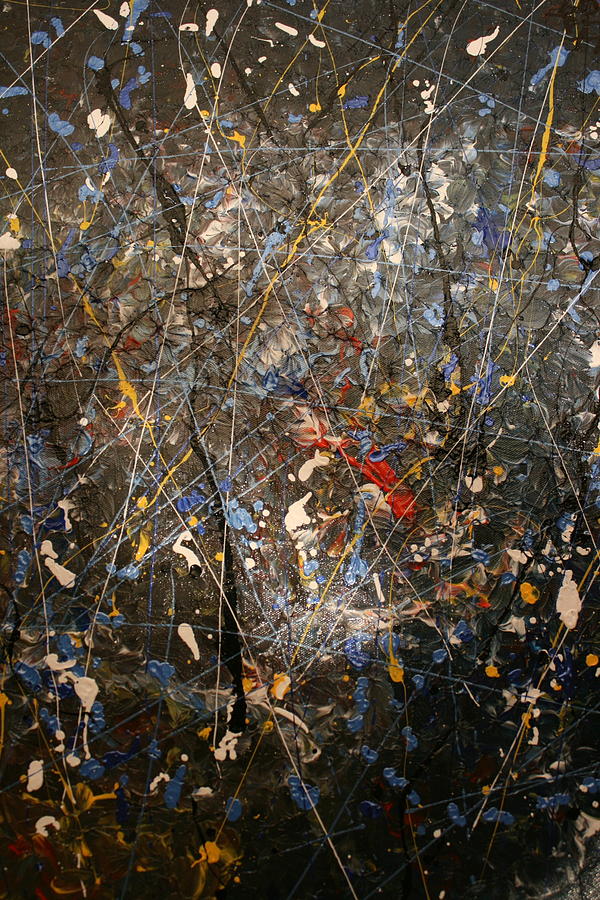 Abstract Painting - Chinese Fisherman by Greg Pitts Abstract Painting - Chinese Fisherman by Greg Pitts