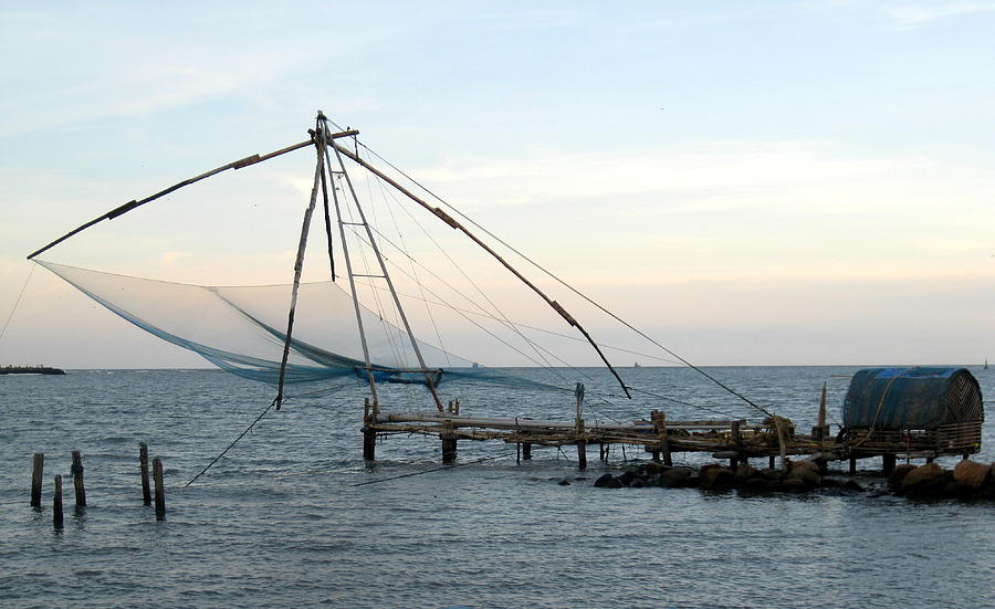 Chinese Fishing Net Photograph by Silpa Saseendran