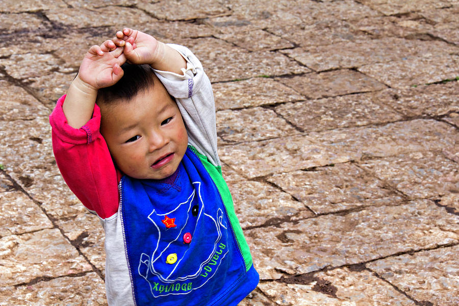 Chinese Boy Joy Photograph by Marla Craven