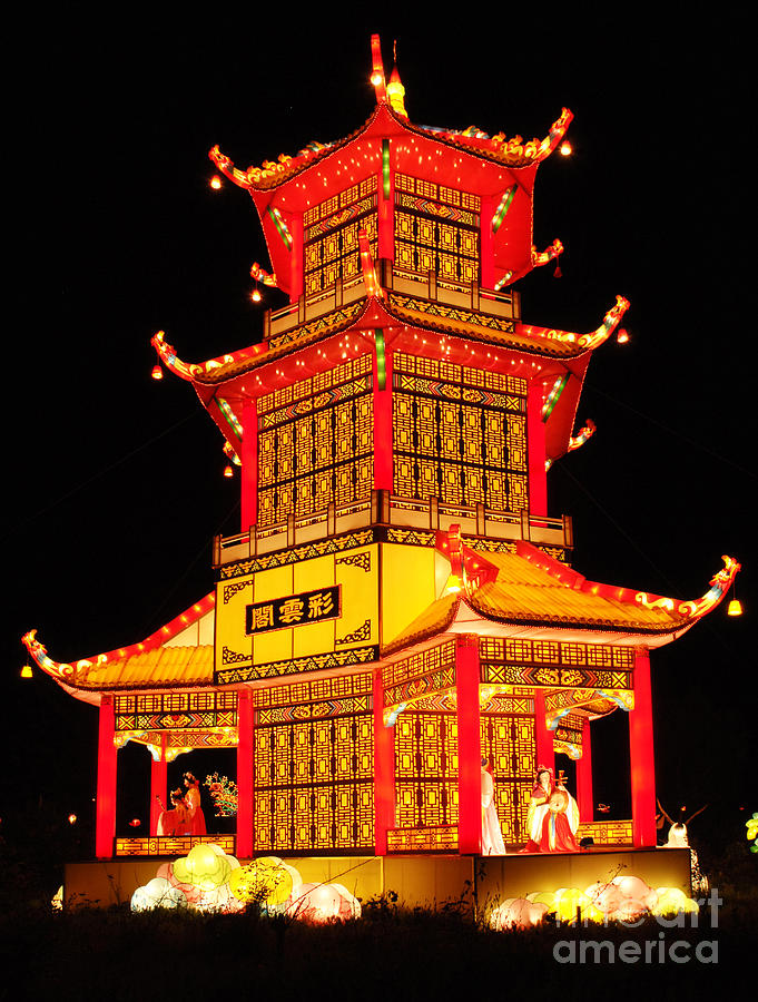 Chinese Lantern Festival British Columbia Canada 8 Photograph by Bob Christopher