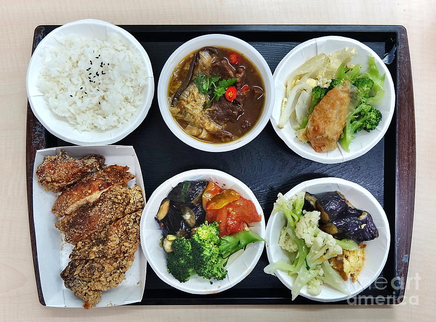 Chinese Lunch Set Menu Photograph by Yali Shi