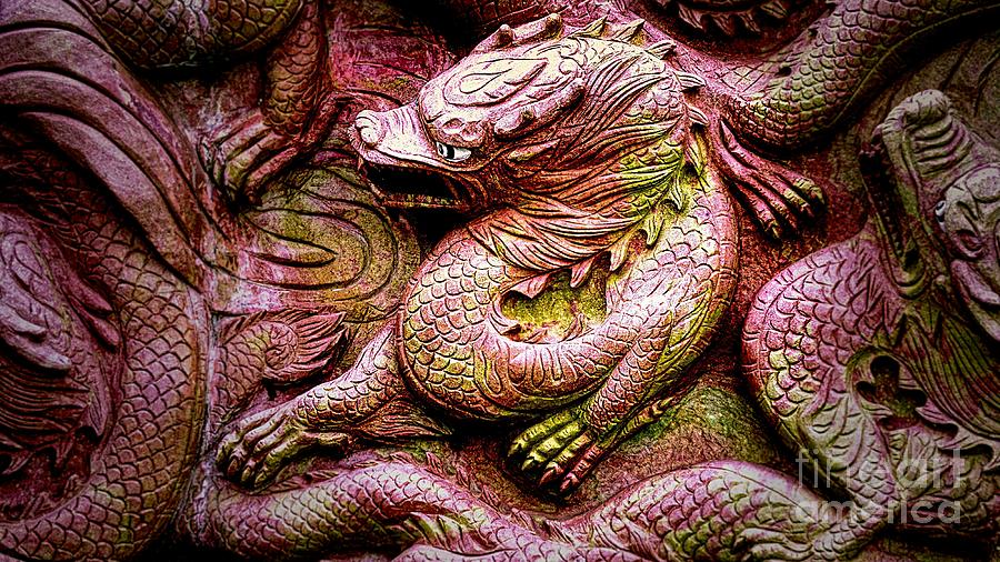 Chinese Mystical Dragon Digital Art
