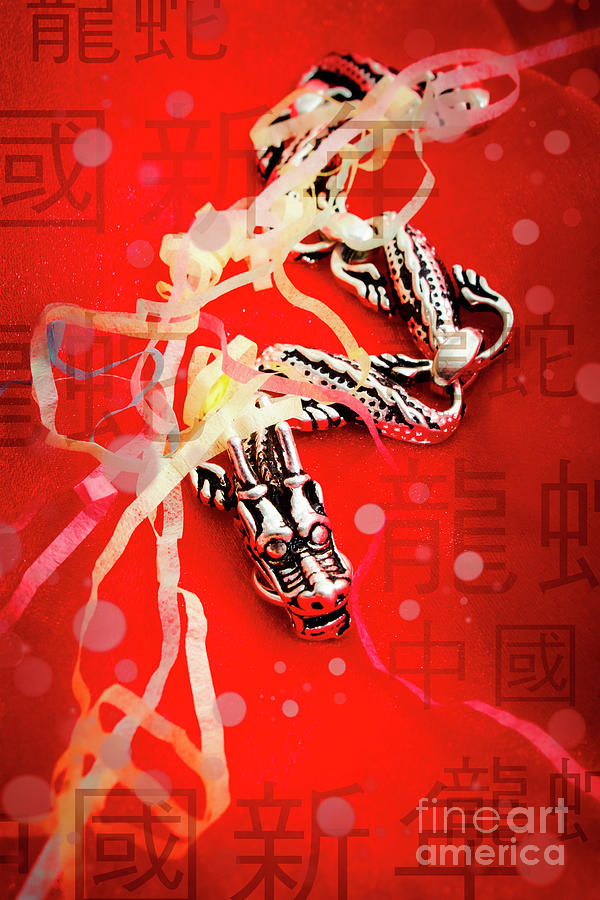 Chinese new year background Photograph by Jorgo Photography