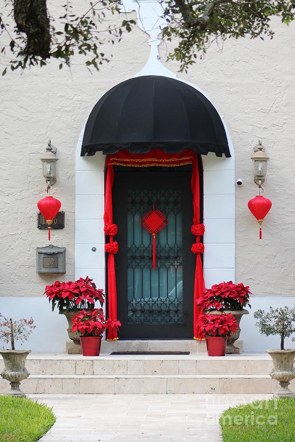 Chinese New Year Entrance Decor Photograph by Mesa Teresita