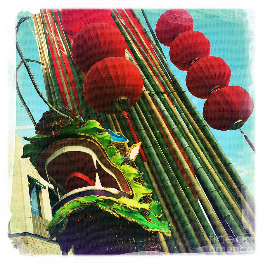 Dragon Photograph - Chinese New Year by Nina Prommer