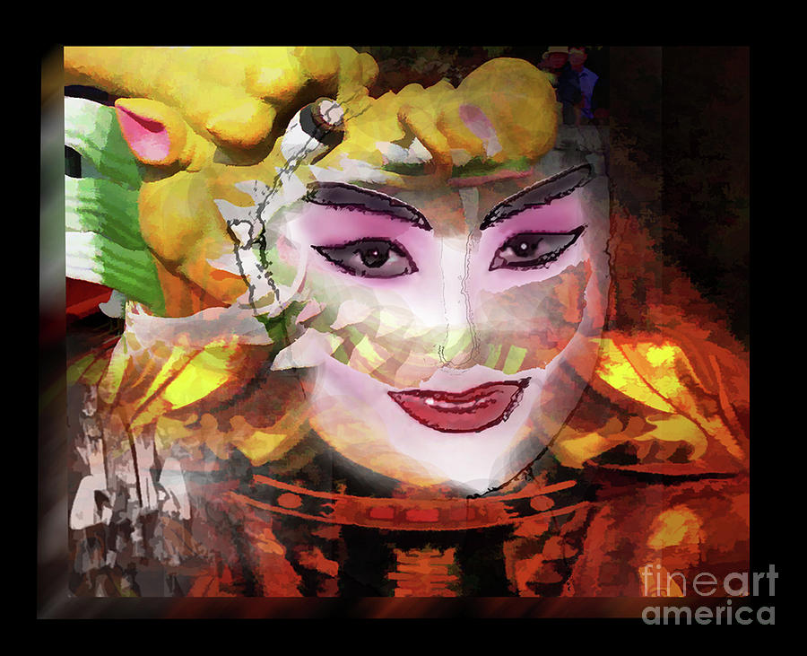 Abstract Photograph - Chinese Opera by Tom Griffithe