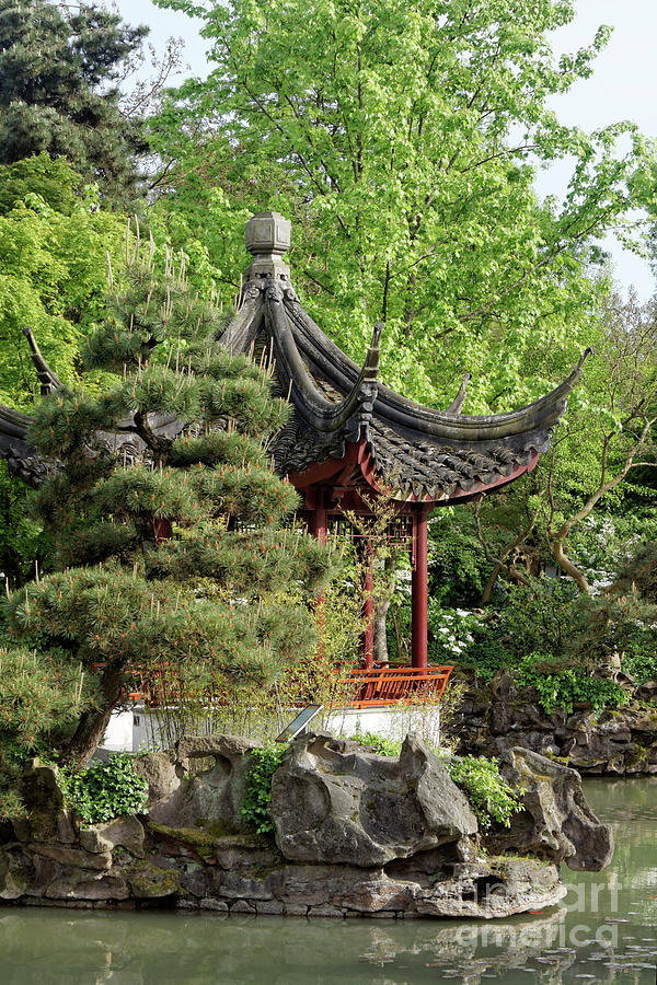 Chinese Pagoda 2 Vancouver Photograph by John  Mitchell