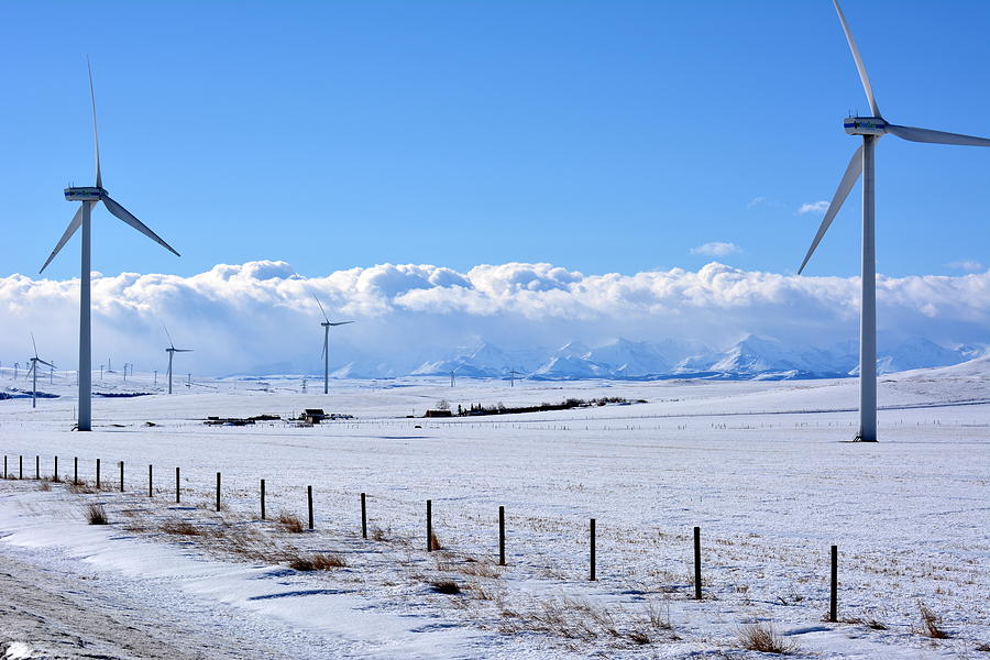 Chinook Wind Power Photograph by Ed Mosier