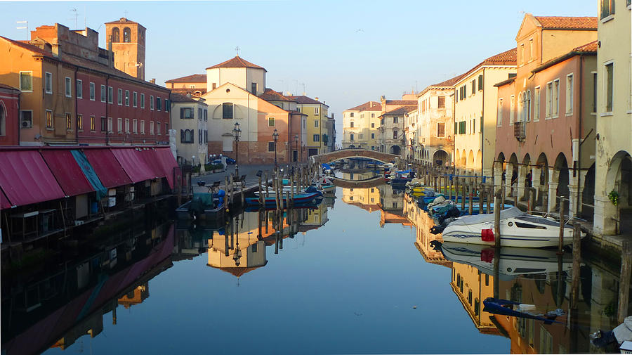Chioggia, Italy - Calm Reflections Photograph by MCWorldEnt