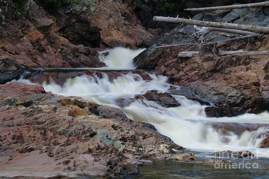 Nature Photograph - Chippewa Falls by Rachel Cohen