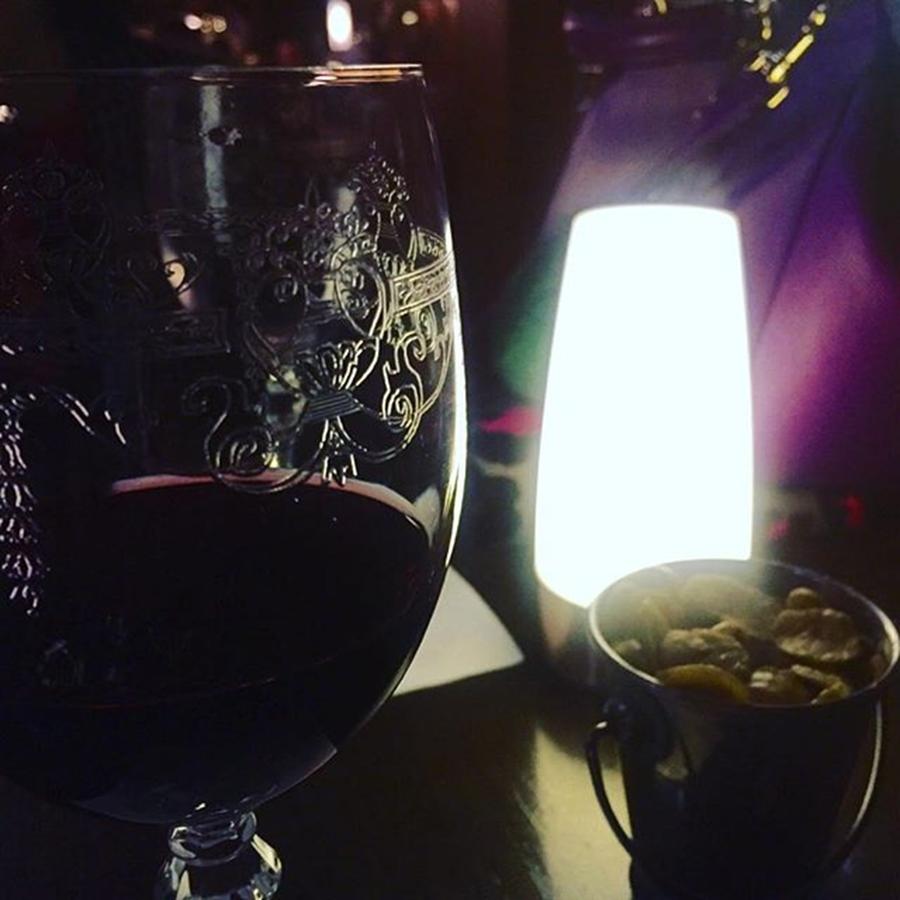 Chiselled Wine Glasses #thisislondon Photograph by Christine Dury