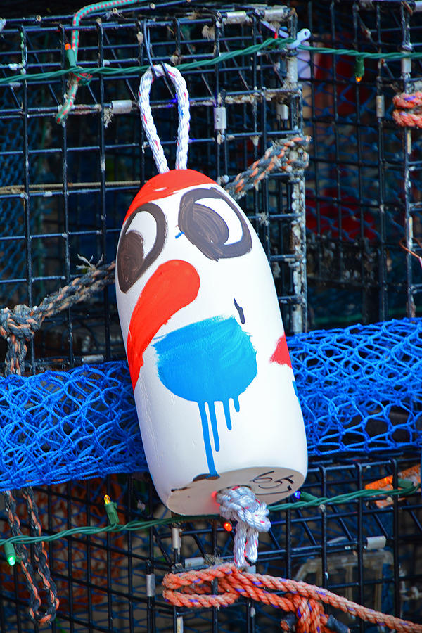 Chistmas Buoy Decoration 657 Photograph by Mike Martin