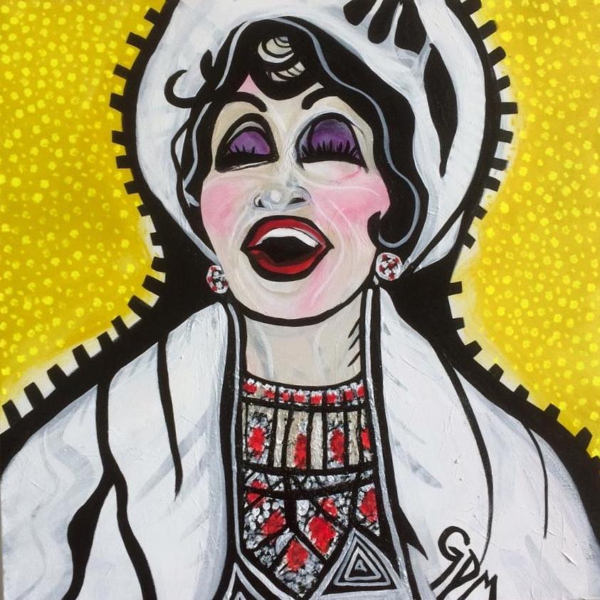 Chita Rivera in The Visit Painting by Gdm