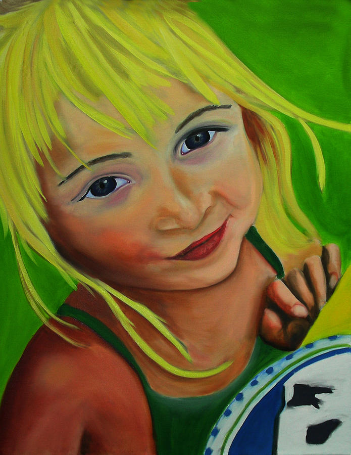 Chloe Painting by Dean Glorso