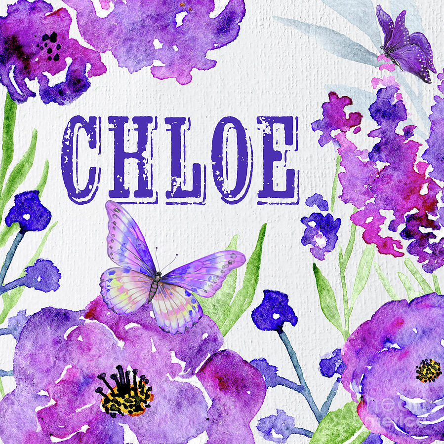 Chloe Personalized Art Painting by Chloe